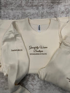 Matching sweatsuit with verse Isaiah 60:22