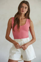Double Layered Seamless Top