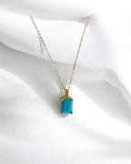 Capri Turquoise Gold Filled Necklace