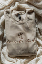 Spirit Led | Embroidered Christian Sweatshirt