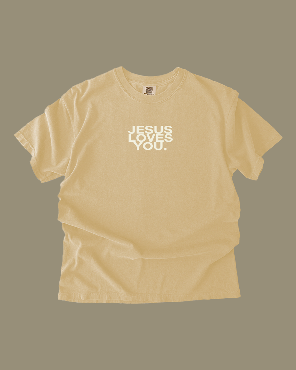 Jesus loves you tee