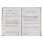 Devotional for Mr. & Mrs. White Faux Leather