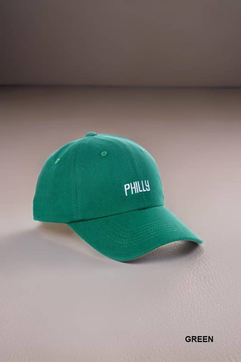 Vintage Philly Embroidered Baseball Cap