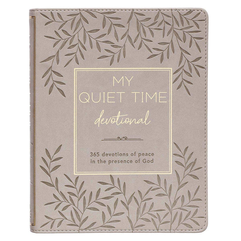 Devotional My Quiet Time Faux Leather