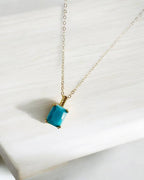 Capri Turquoise Gold Filled Necklace