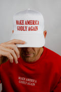 Make America Godly Again Embroidered Trucker Hat