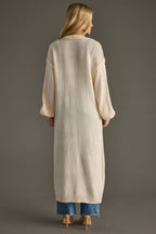 Ivory Duster Cardigan