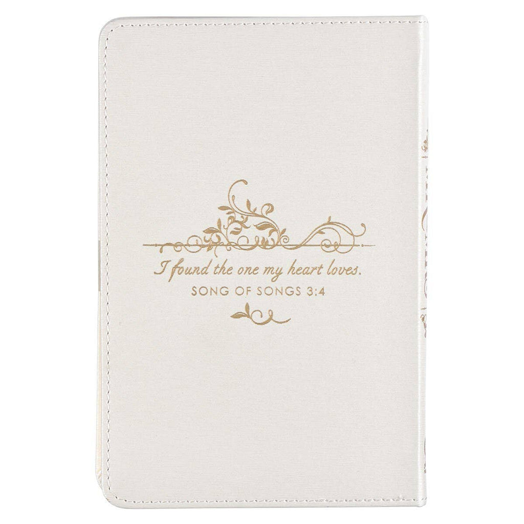 Devotional for Mr. & Mrs. White Faux Leather