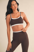 Layered Bra Top and leggings