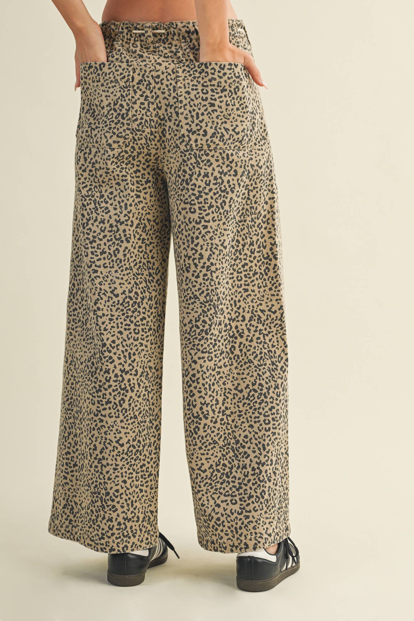 FRONT TIE PANTS