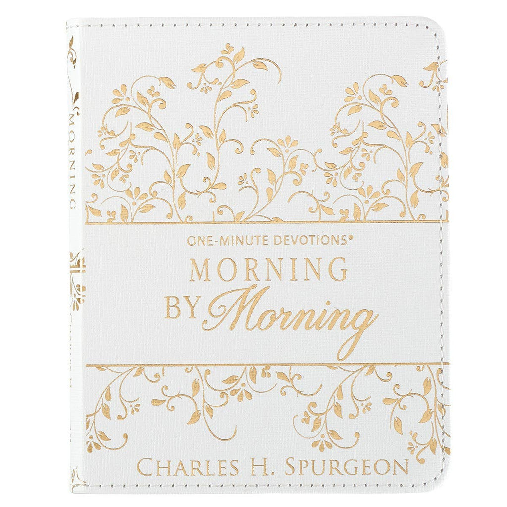 One-Minute Devotions Morning by Morning Faux Leather