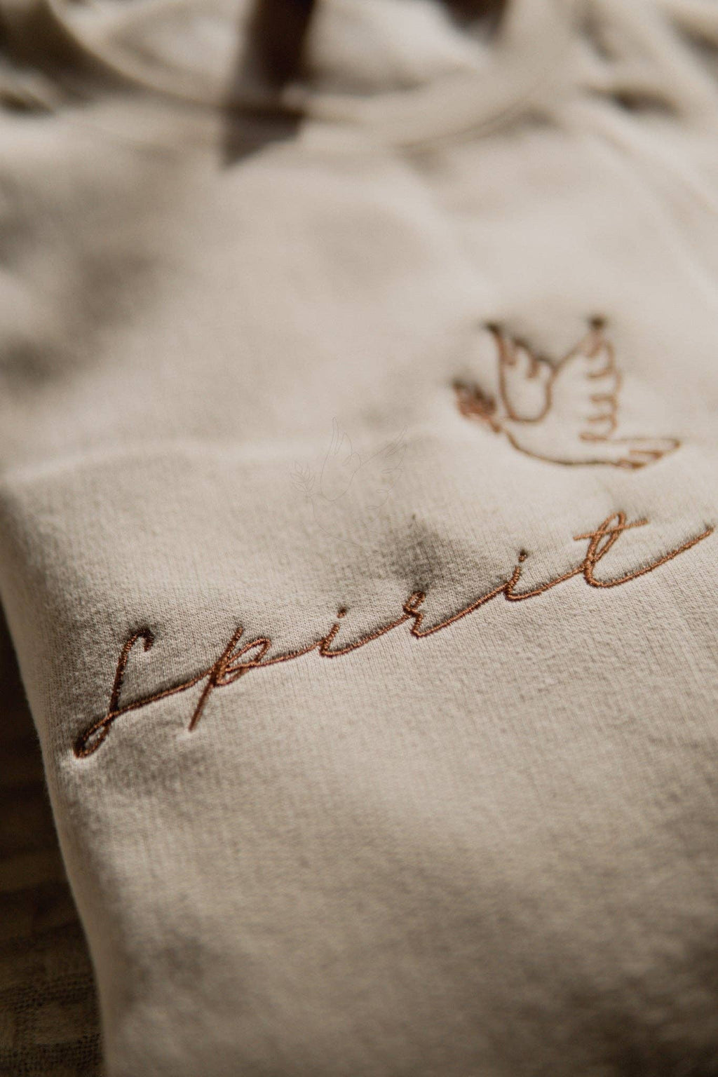 Spirit Led | Embroidered Christian Sweatshirt